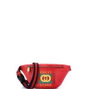 Gucci Logo Belt Bag Printed Leather #244180G60B